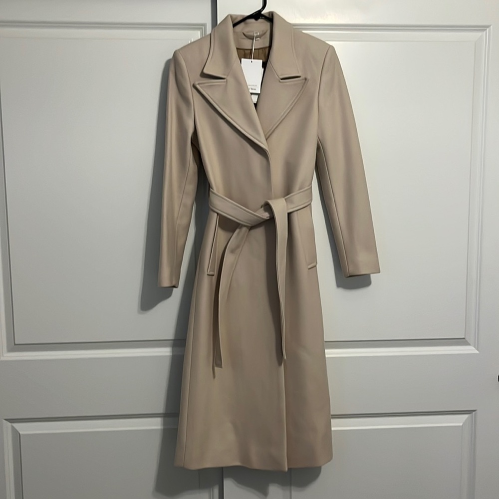 & other stories belted wool coat